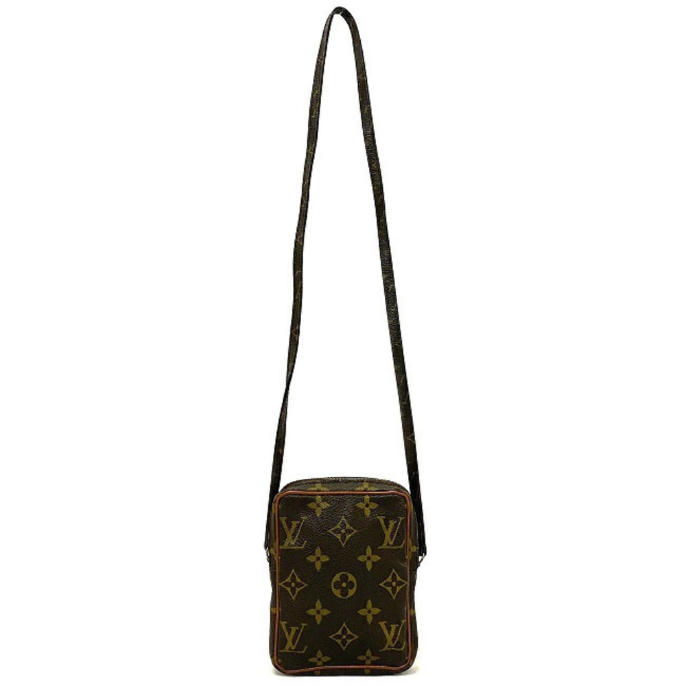 Louis Vuitton Bag Shoulder over Pochette Zipper Brown All Danube LV Pattern